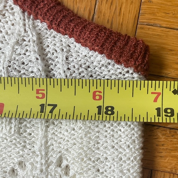 POL SLEEVELESS KNIT CREME AND BURGUNDY CAMI TOP SIZE SMALL NWOT - Picture 6 of 10